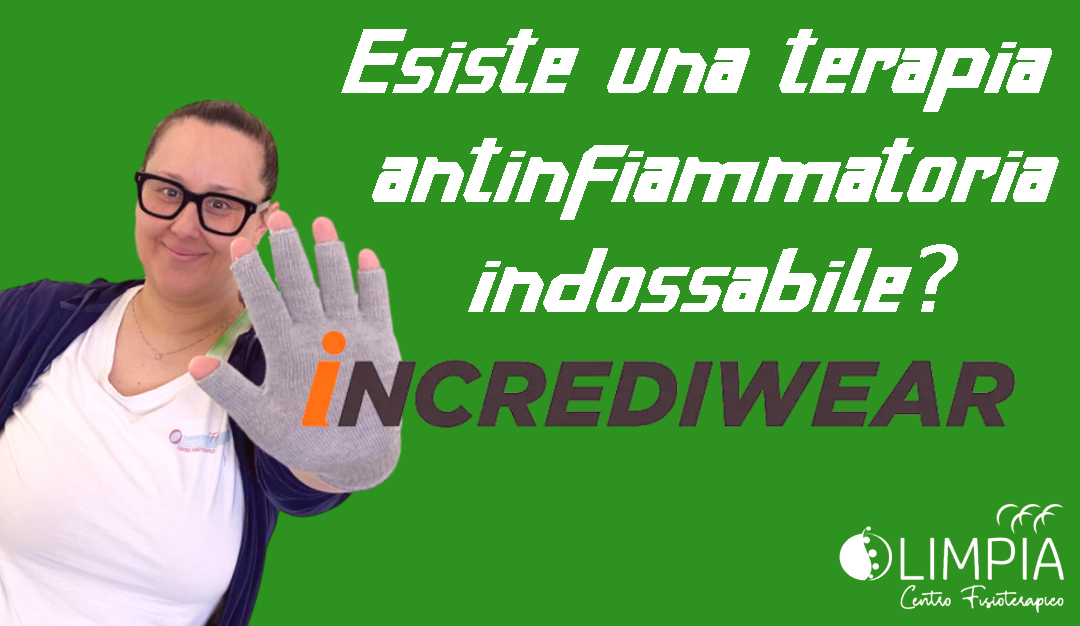 INCREDIWEAR! ANTINFIAMMATORIO INDOSSABILE.